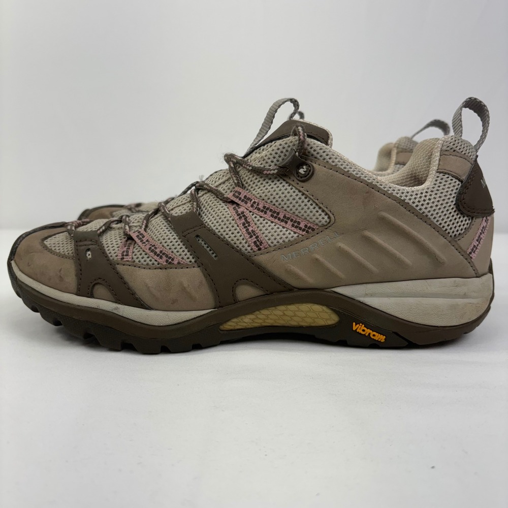 Merrell Women's Siren Sport Hiking Shoes Elephant Pink J13888 Vibram Size 10
